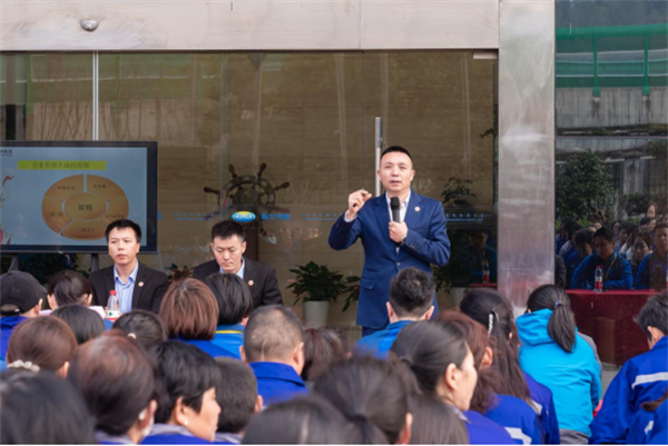 星欧注册集团总经理庞金森老师致辞
